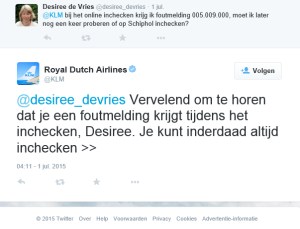 300.000 excuses op social media