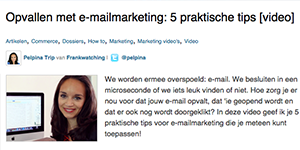 Opvallen met e-mailmarketing