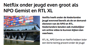 Netflix onder jeugd