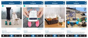 Instagram sponsored posts met CTA