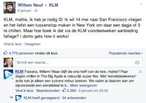 300.000 excuses op social media