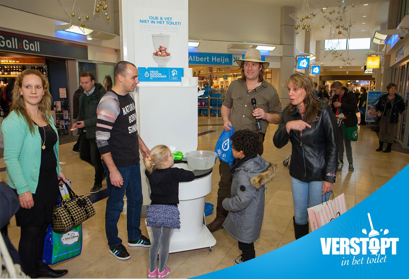 Hoogheemraadschap Verstop in het toilet